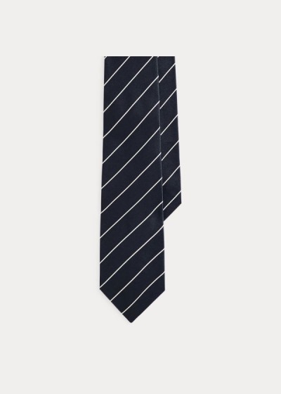 Men's Ralph Lauren Striped Silk Satin Ties | 891026BRW